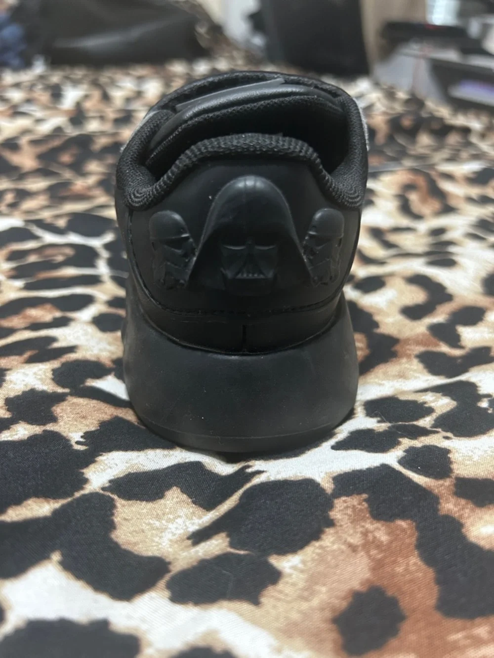 adidas Star Wars Kids Black Double Velcro Sneakers